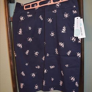 Stitch Fix Pencil Skirt in Navy